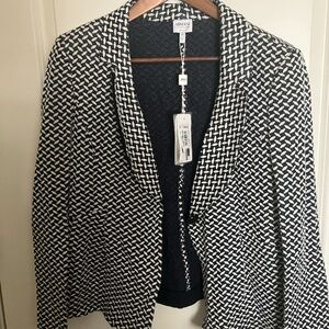 Armani Women's Navy Blazer Casual Jacket